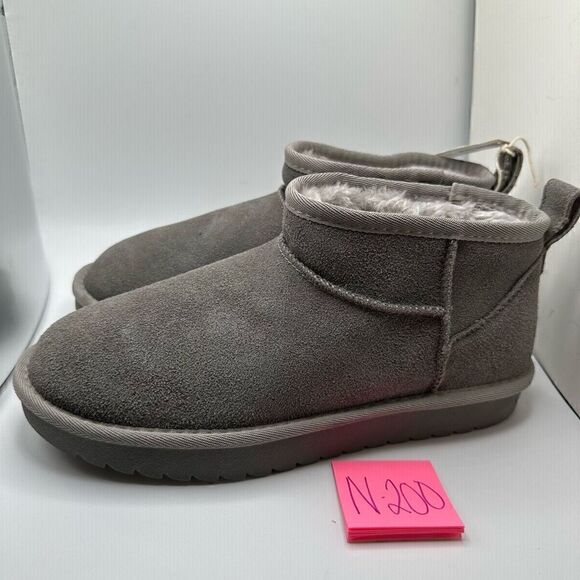 CUSHIONAIRE Women's pull on boot 9 GRAY - Picture 3 of 7